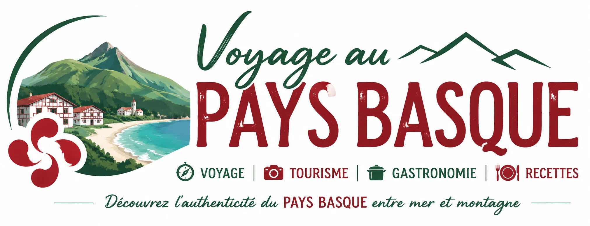 logo voyage tourisme pays basque